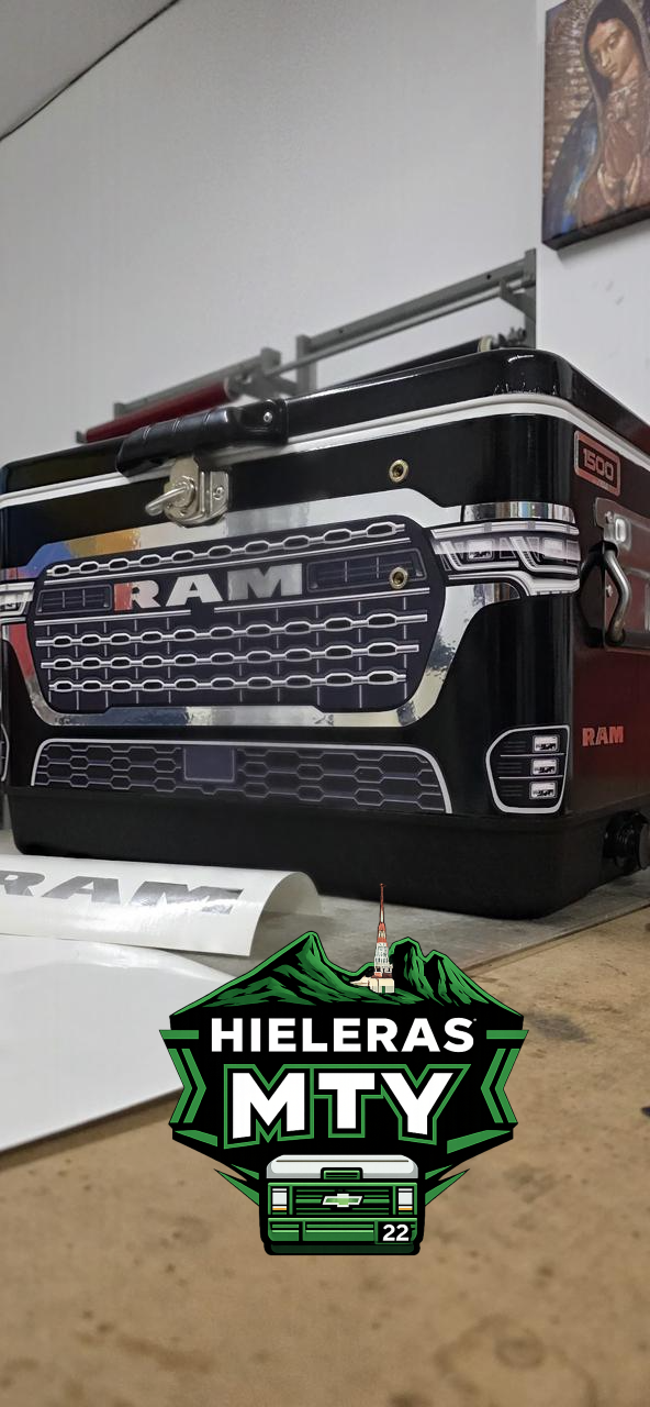 HIELERA PERSONALIZADA AUTOMOTRIZ